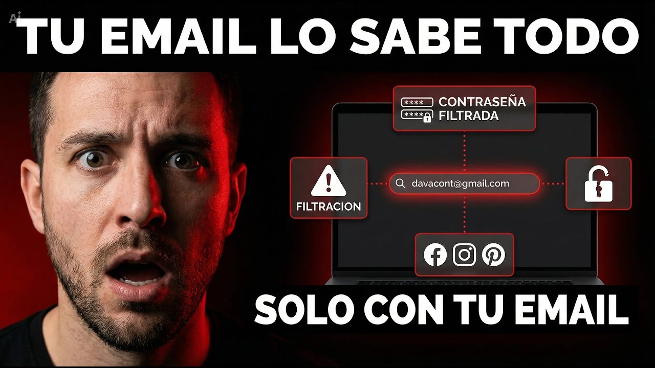 SOLO CON TU EMAIL 📧 encuentro tus contraseñas filtradas y todas tus cuentas (es gratis)