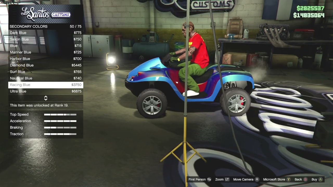 NAGASAKI BLAZER AQUA #CUSTOMIZATION #GTAOFFROAD #GTAONLINE 