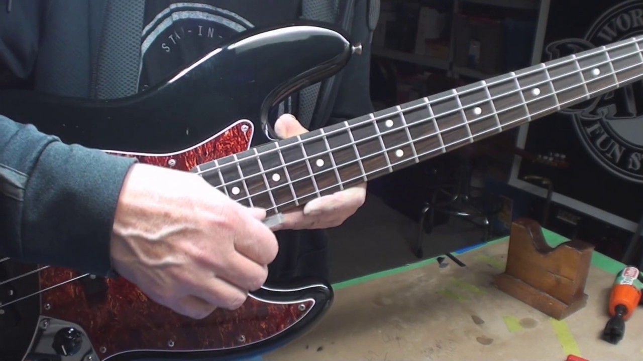 Fender Jazz Bass Setup Fun
