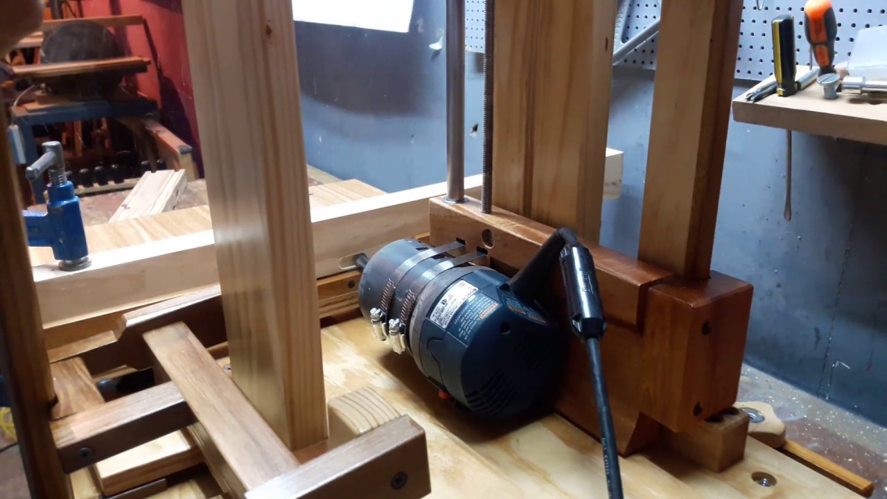 Escoplo hecho de madera