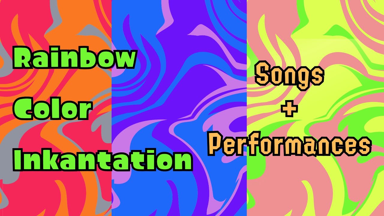 [CC] All Rainbow Color Inkantation's References/Leitmotifs (Splatoon 3 Music)