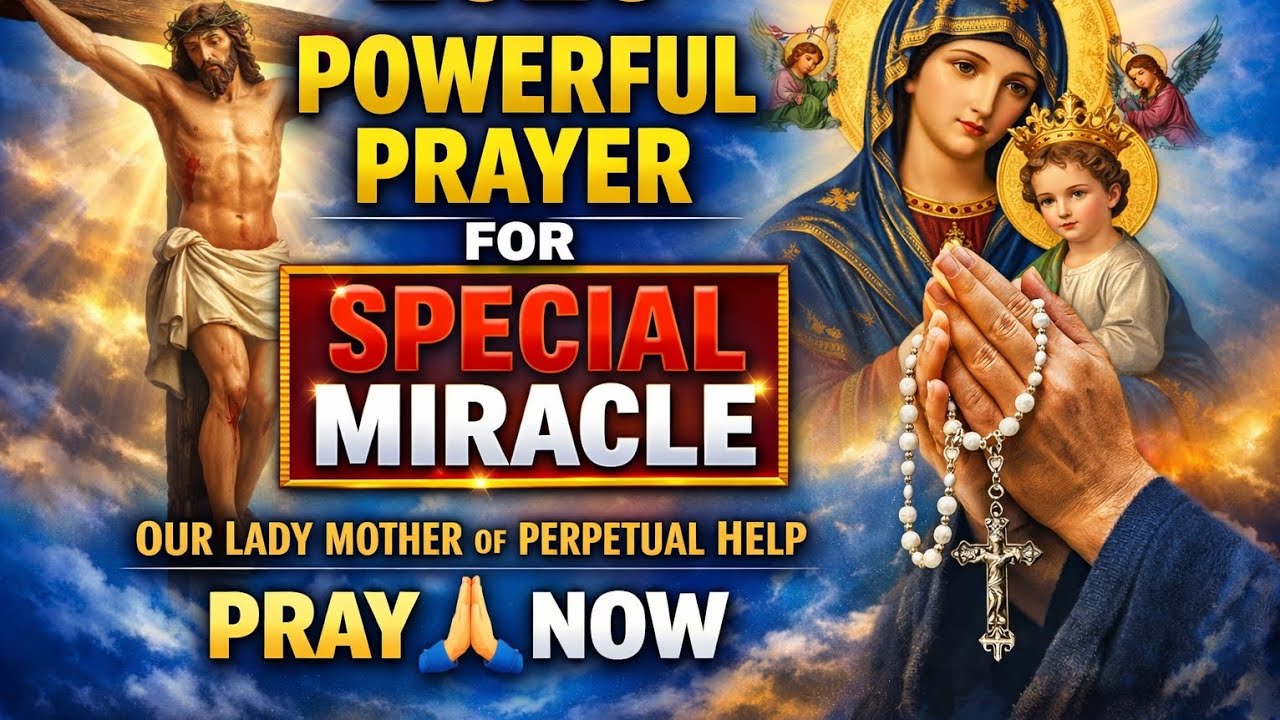 Day 7: OUR LADY MOTHER OF PERPETUAL HELP, Wonder-Worker of God, Miracle Prayer.