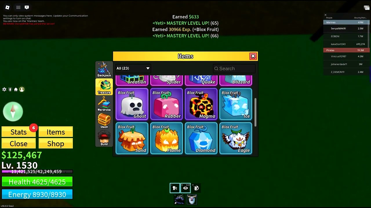 guys a good news finnaly i eated yeti yeti move i so fastly unlock