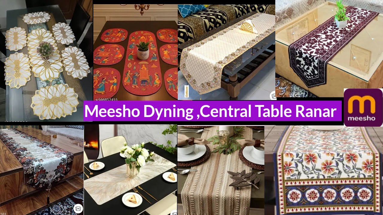 Meesho Dying Table Ranar Haul  । Meesho Table, Central Table Ranar, Home Decor Items । 