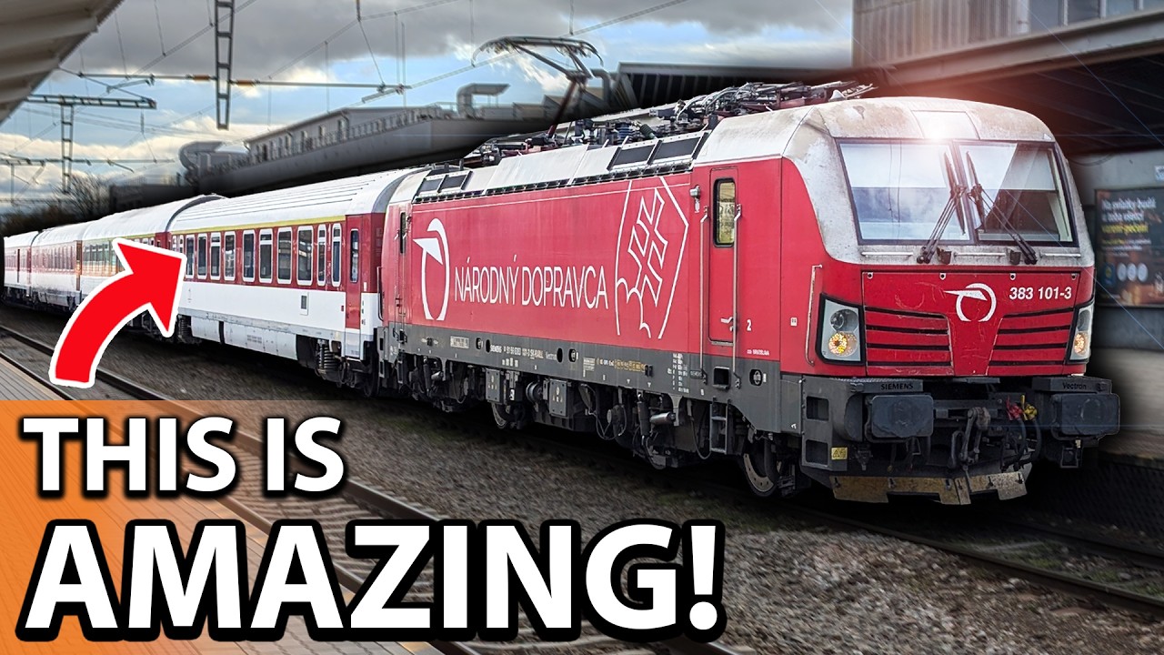 The INCREDIBLE New Slovakian FIRST‑CLASS Carriages No One Talks About – Košice to Bratislava