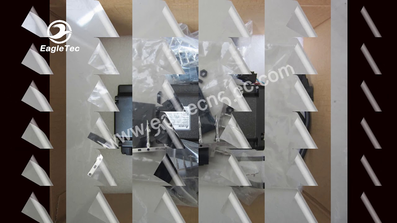 Delta Servo Motor 750W with Brake Model ECMA-C20807SS