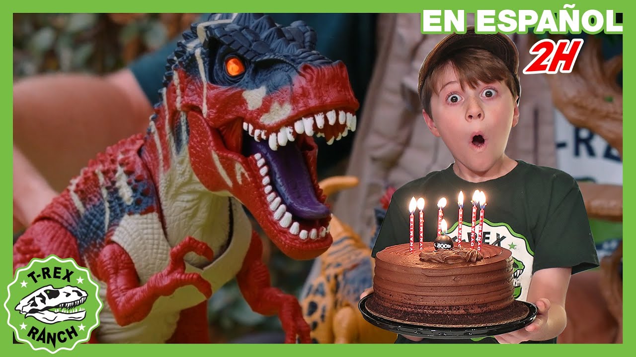 Dinosaurios de juguete 🎉🦖 | Videos de dinosaurios y juguetes para niños