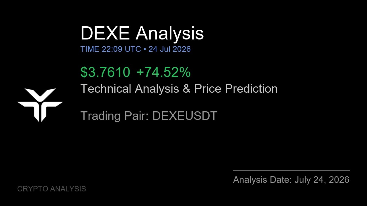 DEXE (DEXEUSDT) Surges 74.5% - Buy or Not? Price Prediction 2026