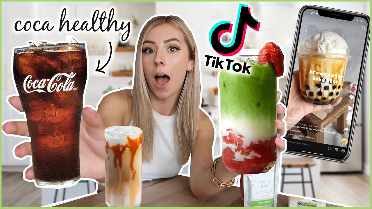 JE TESTE DES BOISSONS VIRALES 🧋