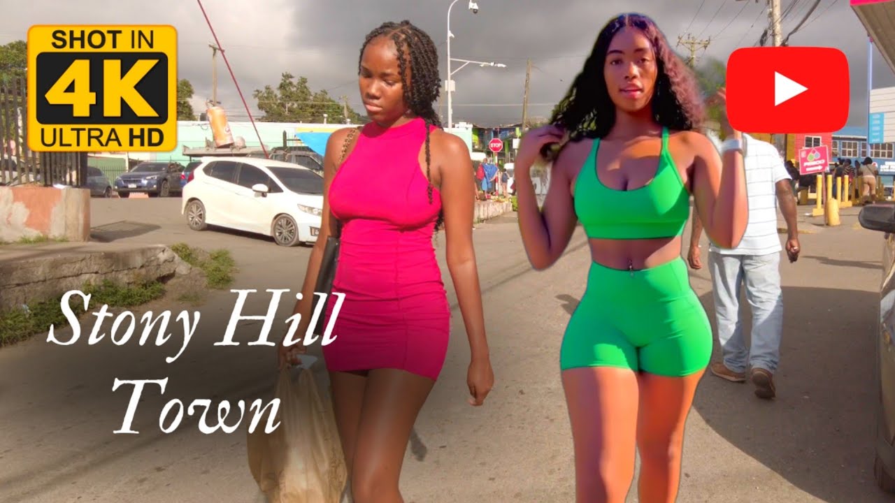 ✔️JAMAICAWALKBY: Walking Stony Hill Town St. Andrew Jamaica Full Tour BEST QUALITY 4K 2023