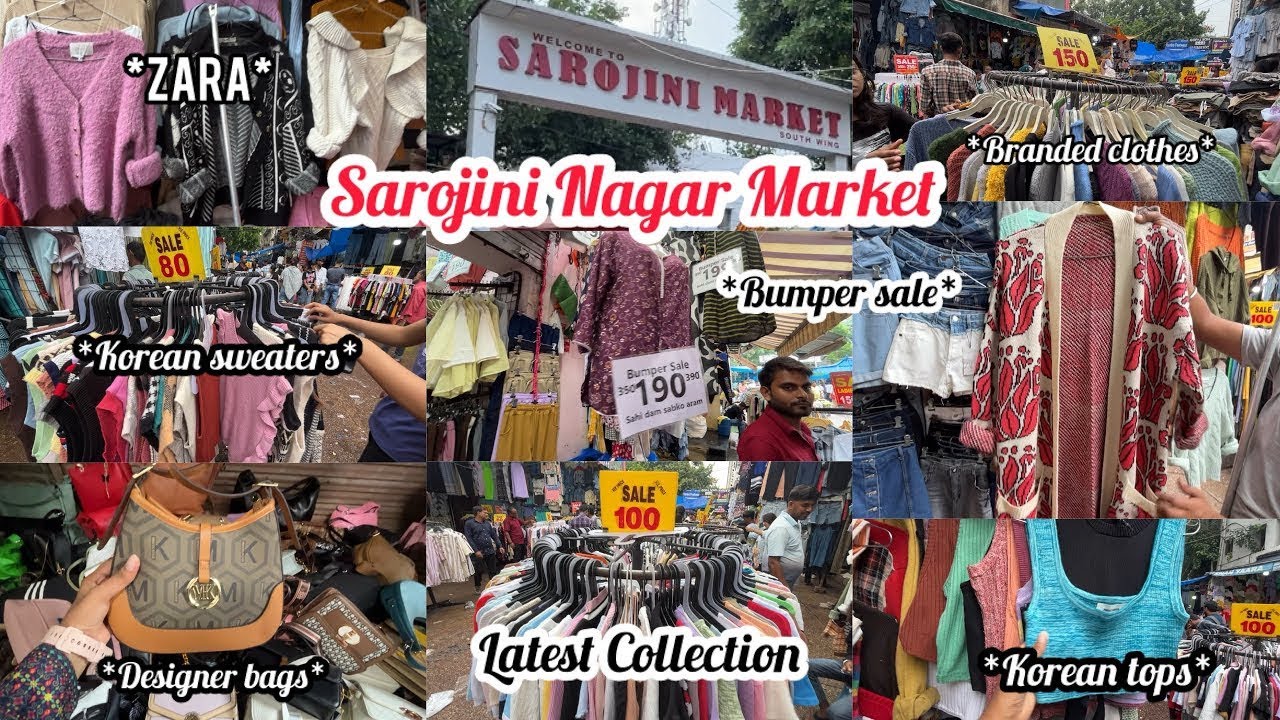 Sarojini Nagar Market Delhi ✨ | Latest Collection With Shop Number | 2025 Nishu Aggarwal 