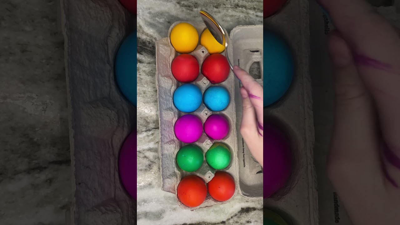 Confetti Eggs🎉#shorts #Fun #youtubeshorts