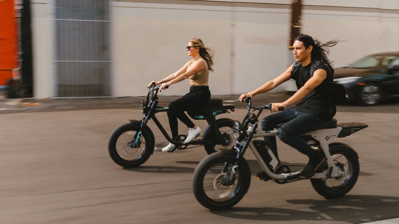 Electric Moped Bike  | Lyric Graffiti eBike