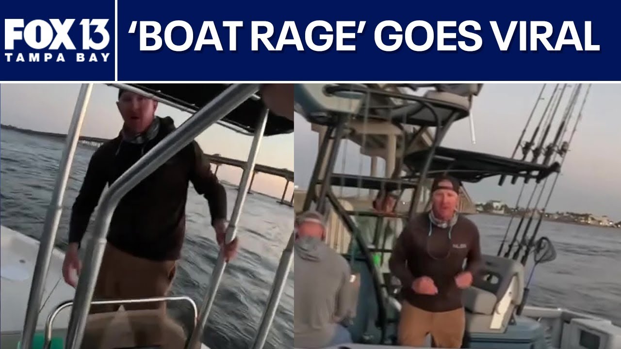 'Boat rage:' Florida captain hops on boat during fight in viral video