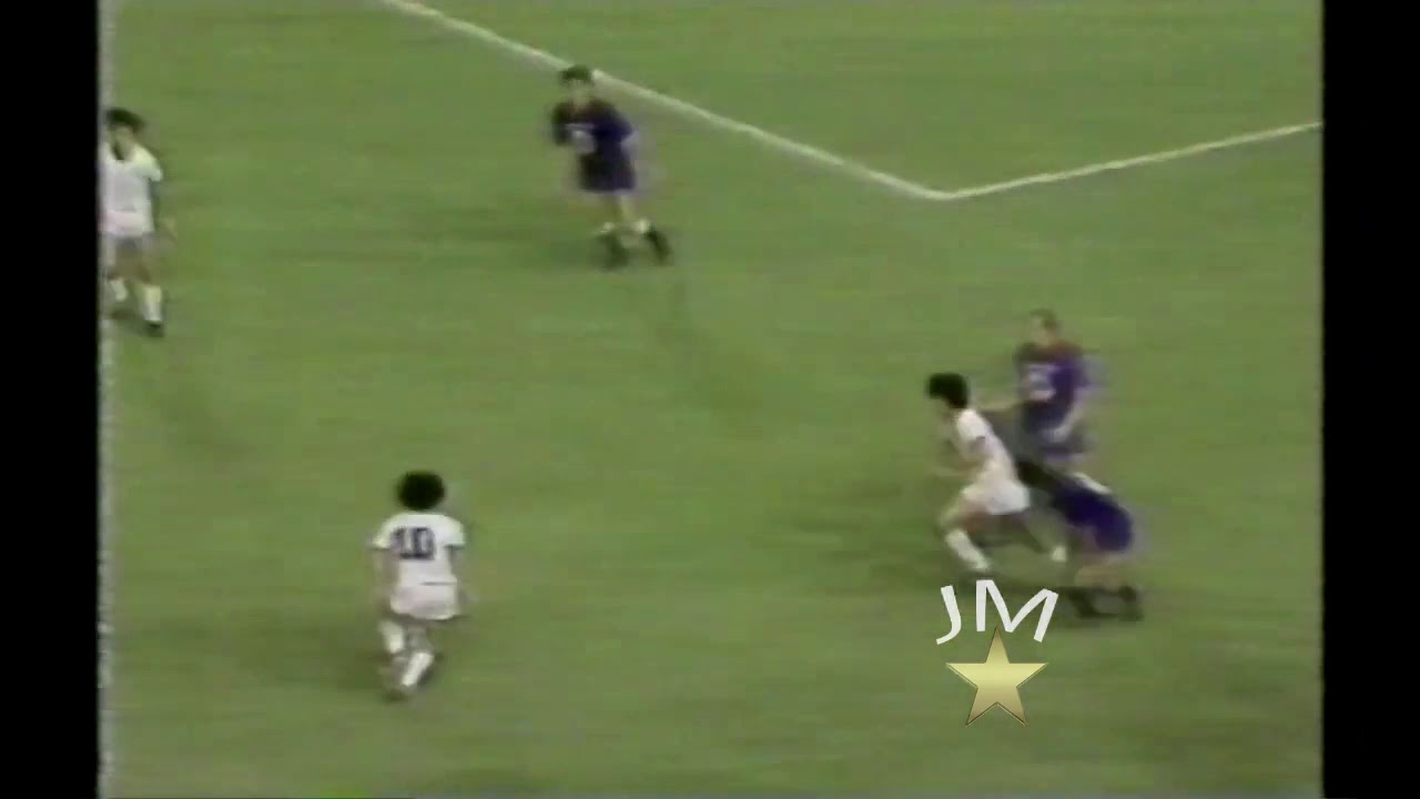Maradona vs Fiorentina in 1982 World Cup Warm-Up Friendly