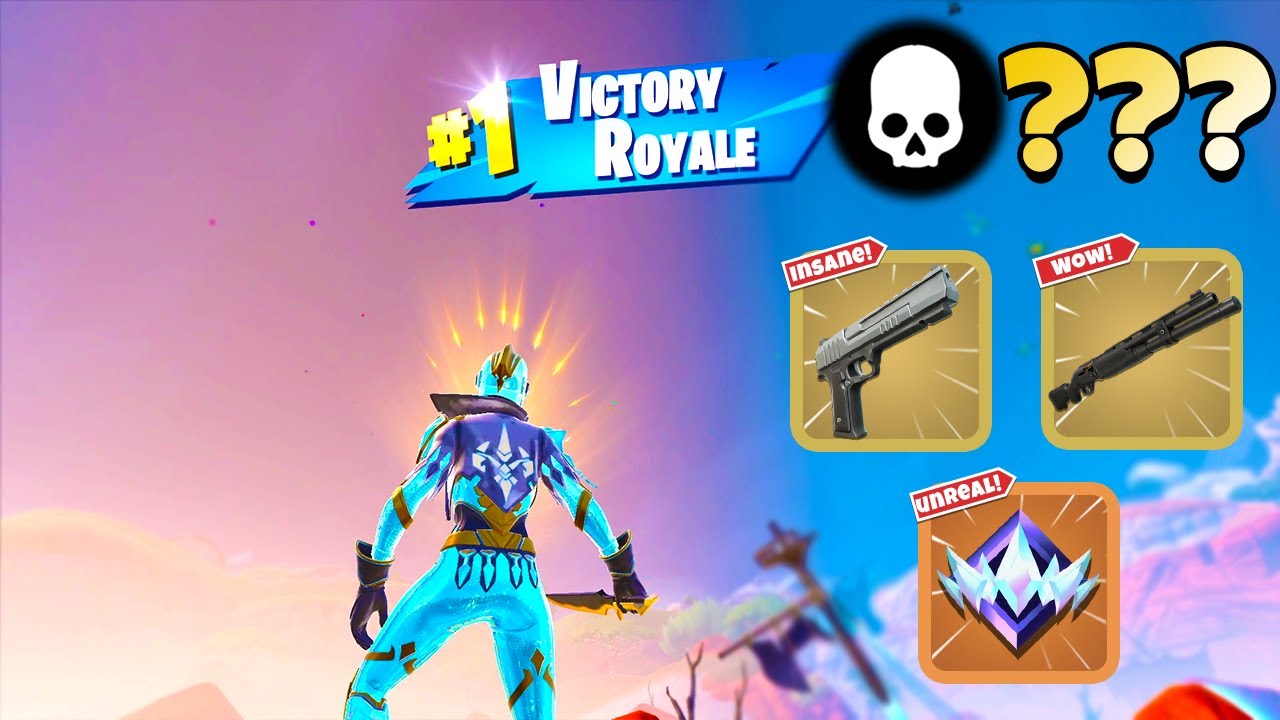 High Elimination Unreal Ranked Solo Zero Build Win Gameplay (Fortnite Chapter 5 Season 3)