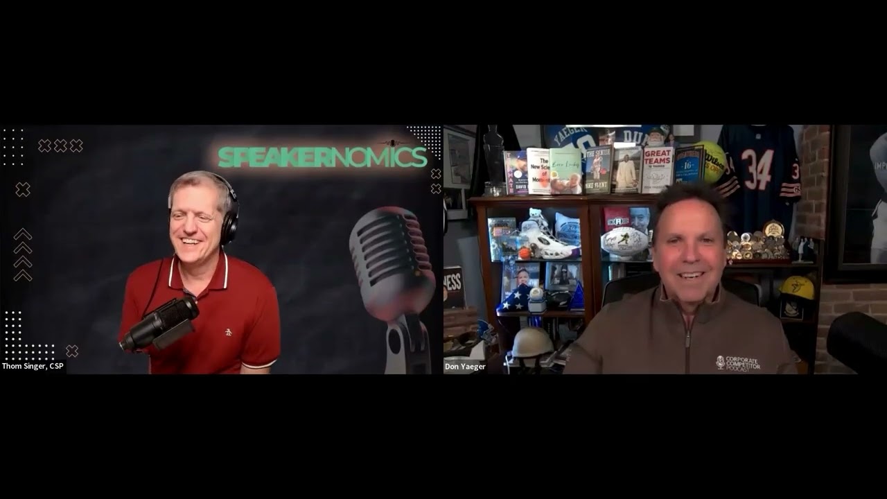 From Sports Illustrated to Keynote Stages: Don Yaeger’s Speaker Journey and Actionable Advice