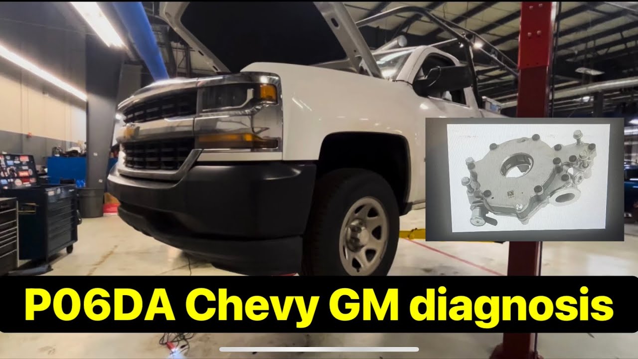 Диагностический код неисправности P06DA Chevrolet GM
