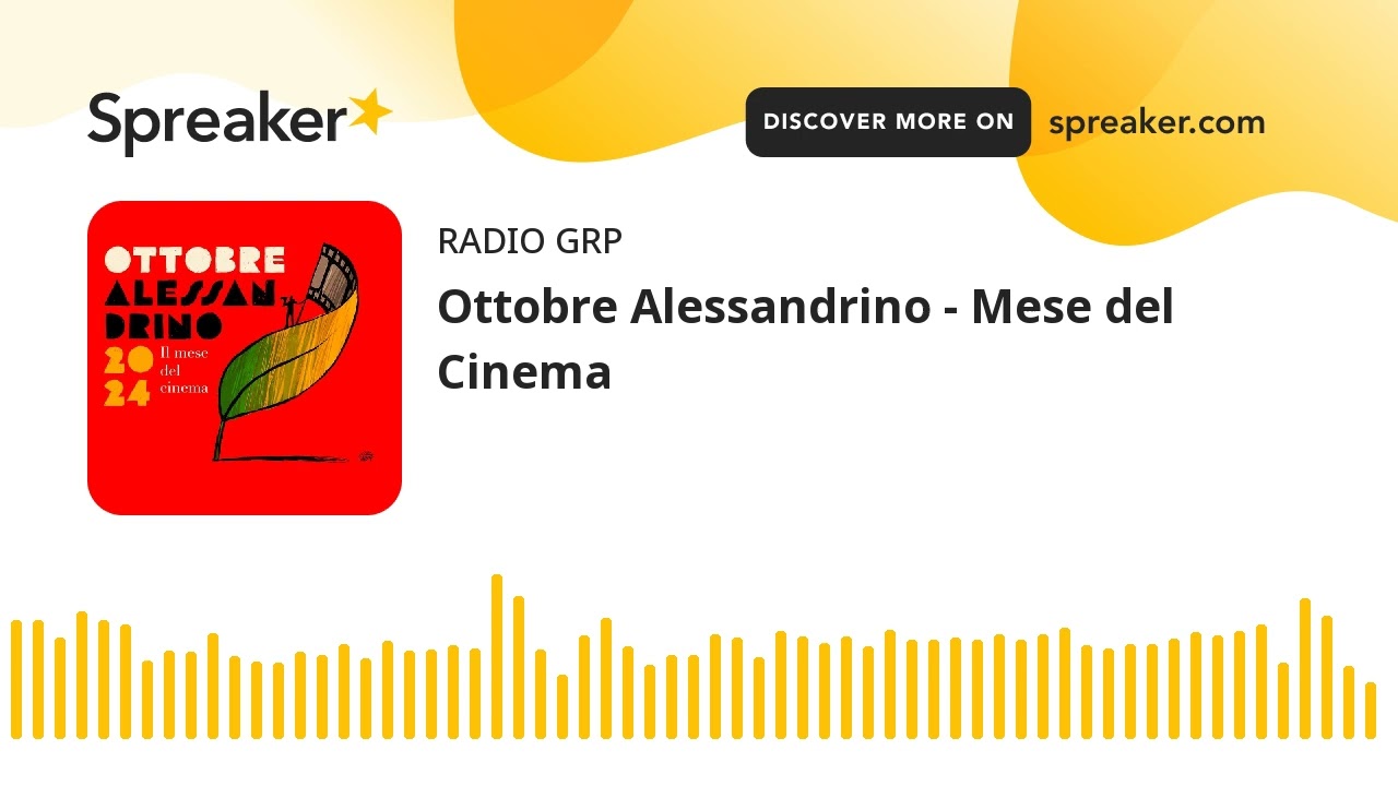Ottobre Alessandrino - Mese del Cinema