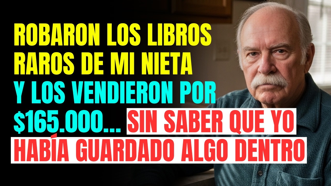 Robaron Los Libros Raros De Mi Nieta Y Los Vendieron Por $165.000… Sin Saber Que Yo Había Guardado