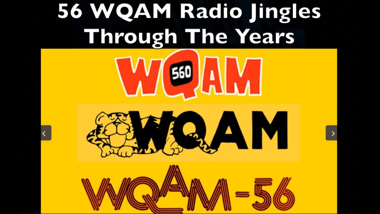 WQAM 560 Miami - WQAM Jingle Montage - 1950s 1990s