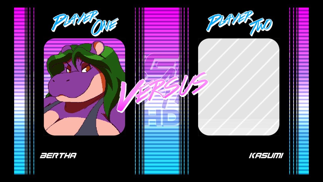 M.U.G.E.N Battles: Bertha Hippo Vs Kasumi V2
