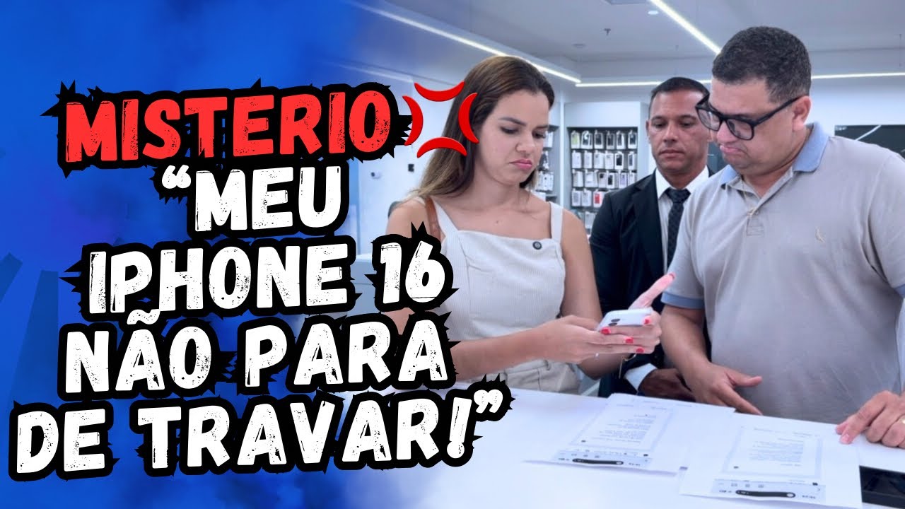 CONSUMIDORA COMPRA IPHONE 16 E PASSA POR DIFICULDADES EM SEU TRABALHO, ASSISTA JÁ. 