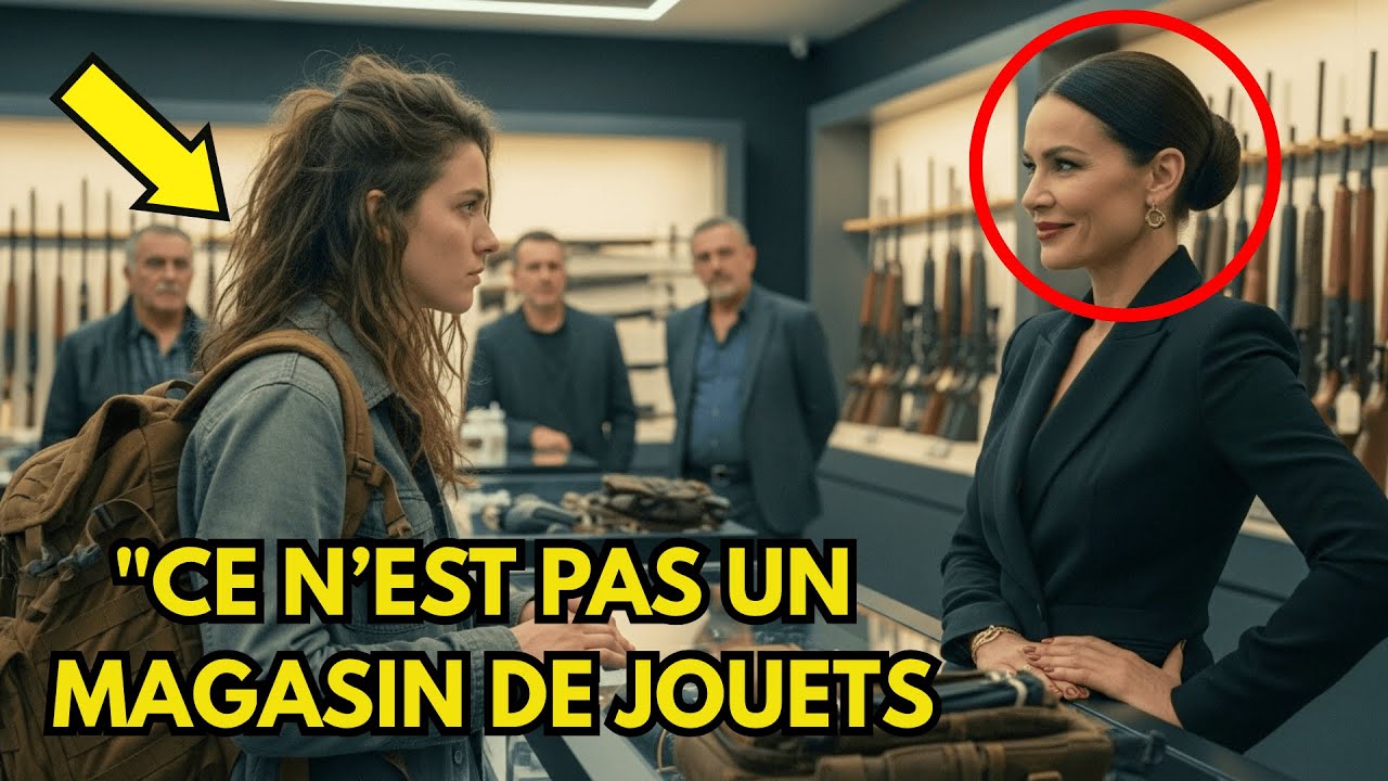 Ils l'ont chassée de l'armurerie — jusqu'à ce que le PDG arrive en trombe et l'appelle Madame