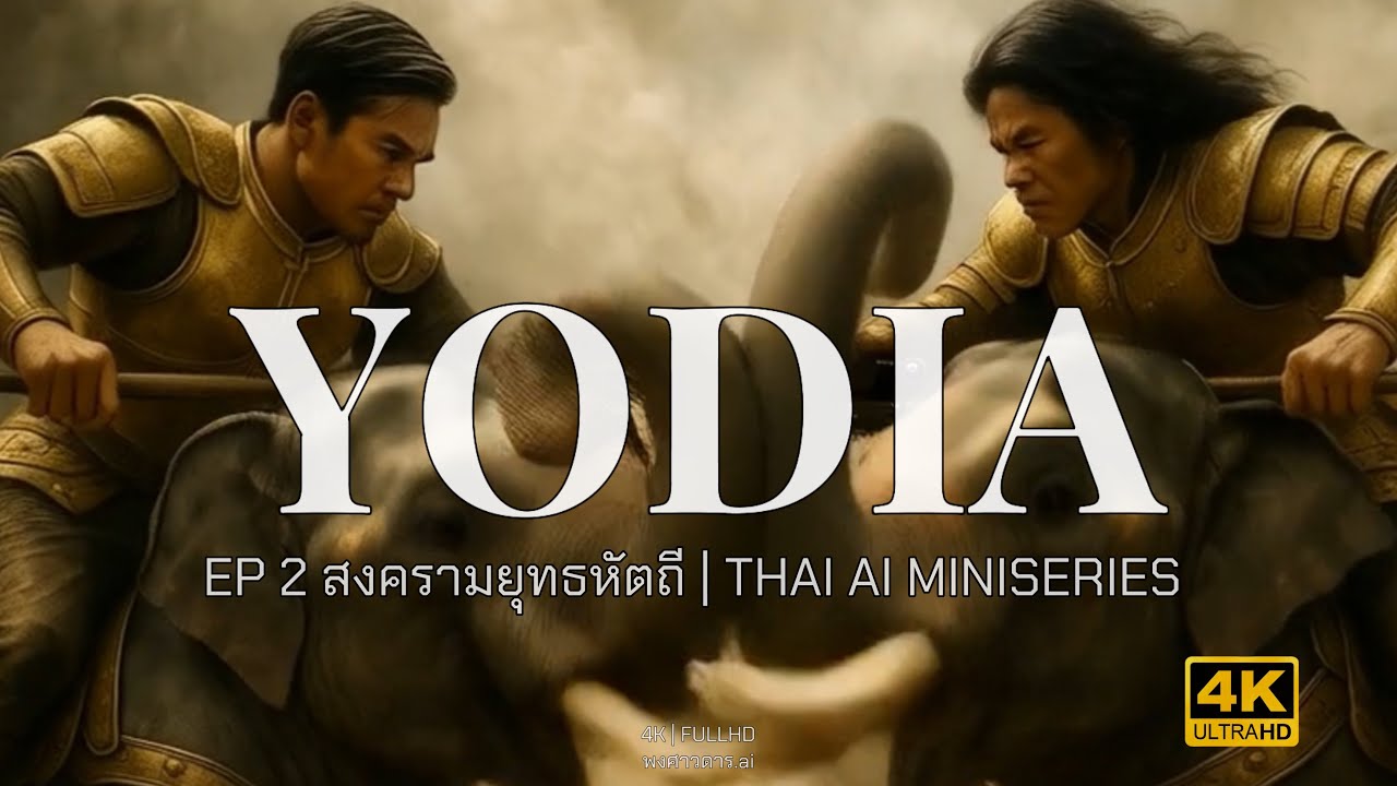 YODIA | EP 2 สงครามยุทธหัตถี | หนังสั้น AI | 4K