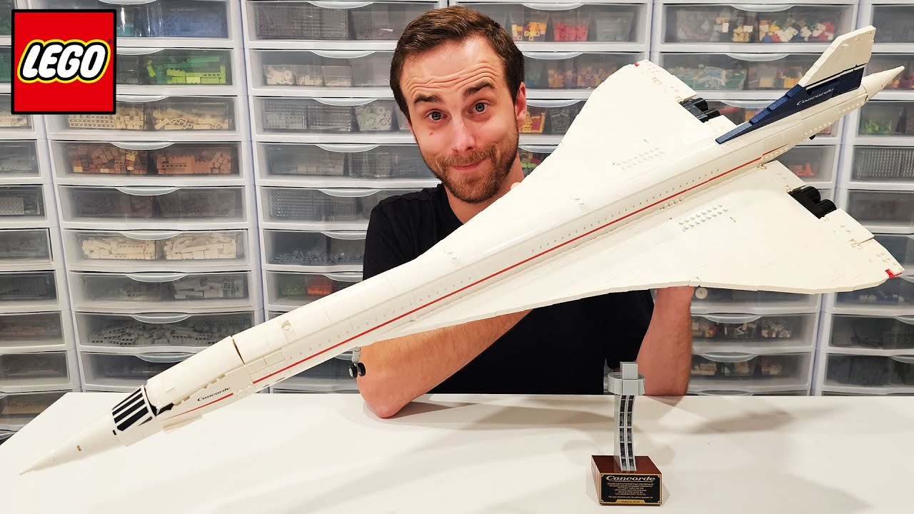 Подробный обзор LEGO Concorde