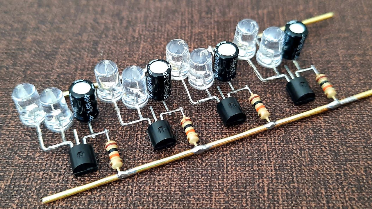 Super LED Blinking | How To Make Super LED Flasher Circuit