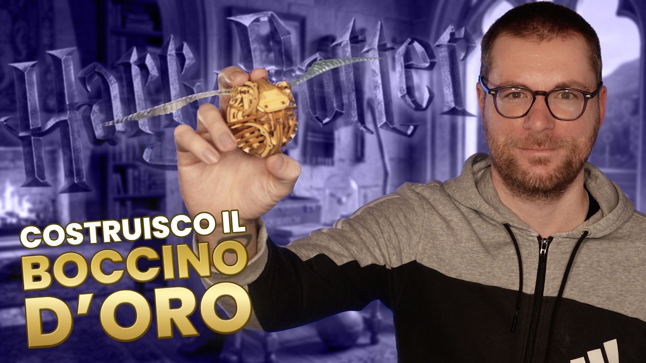 ⚡ COSTRUISCO IL BOCCINO D'ORO DI PUREMIND &bull; ASMR di Harry Potter