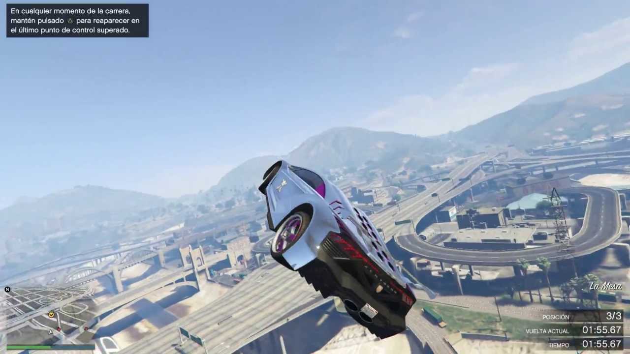 GTA 5 ONLINE - WALLRIDE SUPER PEPINO!! - CARRERA GTA 5 ONLINE