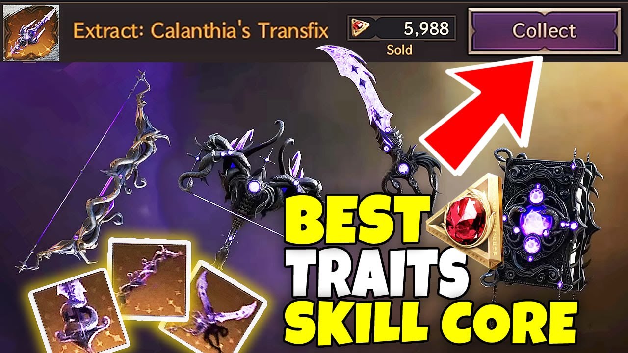 Throne and Liberty All Heroic Weapons Best Skill Cores Imprint & Traits (How to Earn LUCENT Fast)
