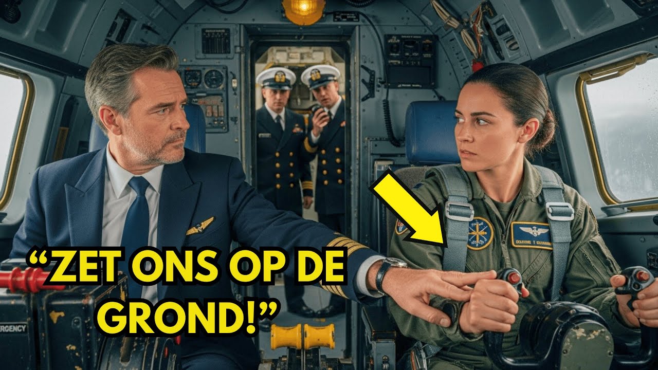 Ze werd de eerste klas geweigerd — tot de SEAL piloot haar in de cockpit zette