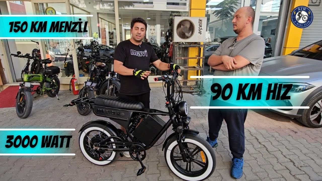 Ape Ryder Dc20 3000 Watt Motor Kiti ve Sürüş Testi #aperyderdc20 #afmebike