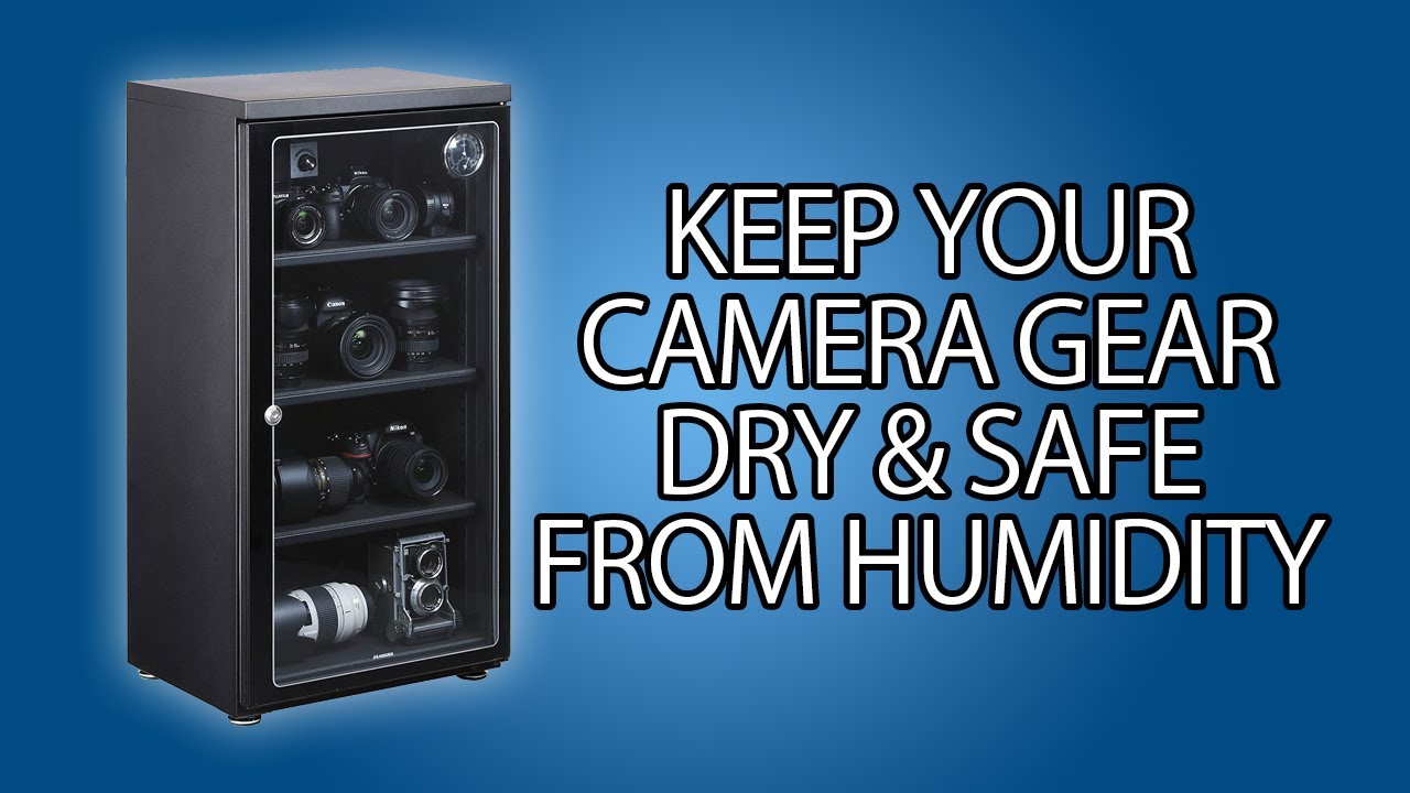 Keep your camera gear dry & safe from humidity with a dry box cabinet - HAKUBA KED-130