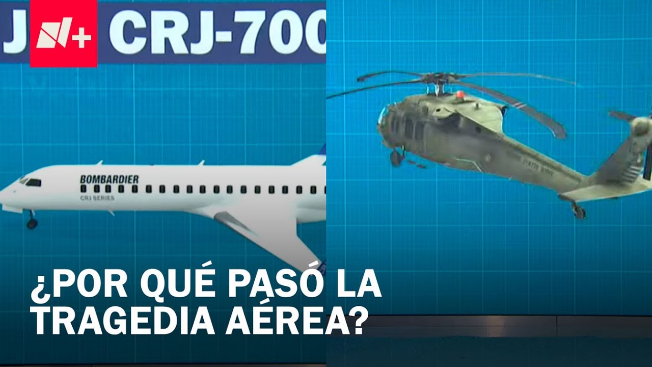 ¿Cómo sucedió el accidente aéreo en EUA? Aquí te decimos la trayectoria y lugar exacto - Despierta