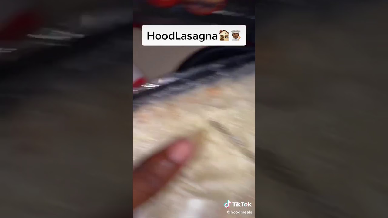 How to make Hood Lasagna