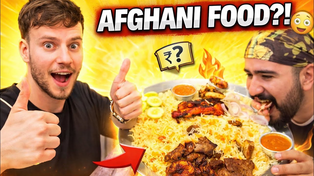 Afghani Food in India?! Hyderabad Surprised Me 🙀 #india #afghanfood #food #foodvlog 