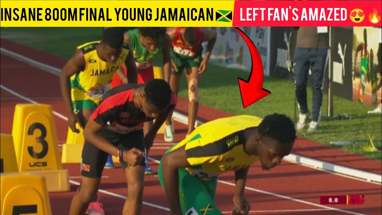 🚨 Безумный финал на 800 метров! Молодой ямайский бегун 🇯🇲 Кинг Кемаррио БайГрейв поразил болельщи...
