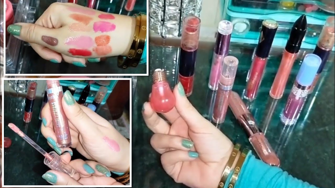 رأي في كل أنواع الليب جلوس💋(lip gloss)💄مايت سينما✨كاريت✨بريتي وومن✨ماجيك✨وغيرها