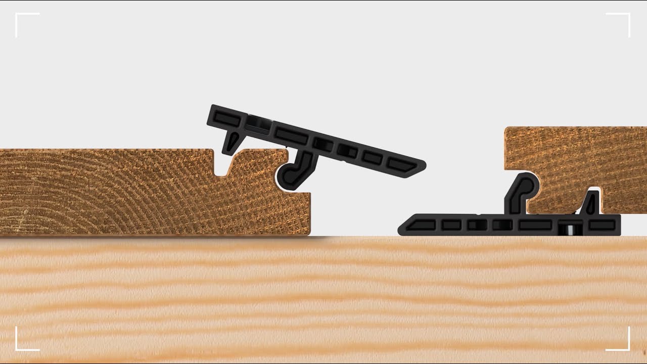 SUPRO H Terrassenverbinder / Decking Connector
