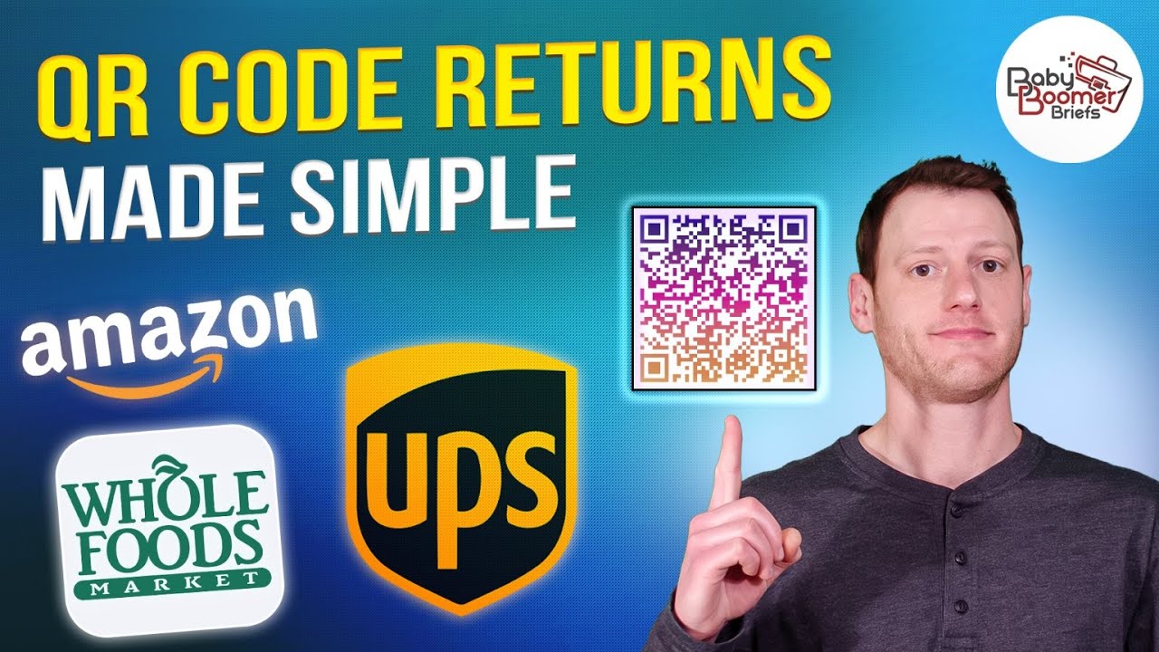 QR Code Tip For Easy Returns #Amazon #LifeHacks