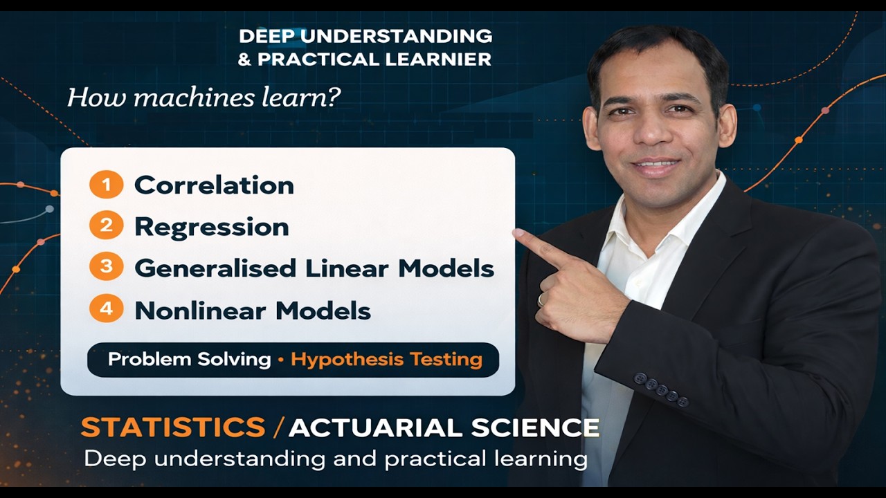 CS1 Linear Regression vs GLM Class1 Explained Clearly| Foundations for Actuarial Science, Statistics