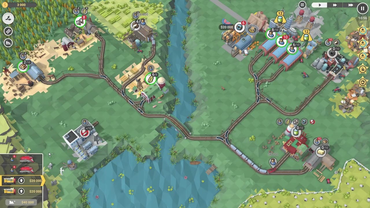 Train Valley 2 DLC (Workshop Gems. Ruby) Level 18:Hutchel Homestead