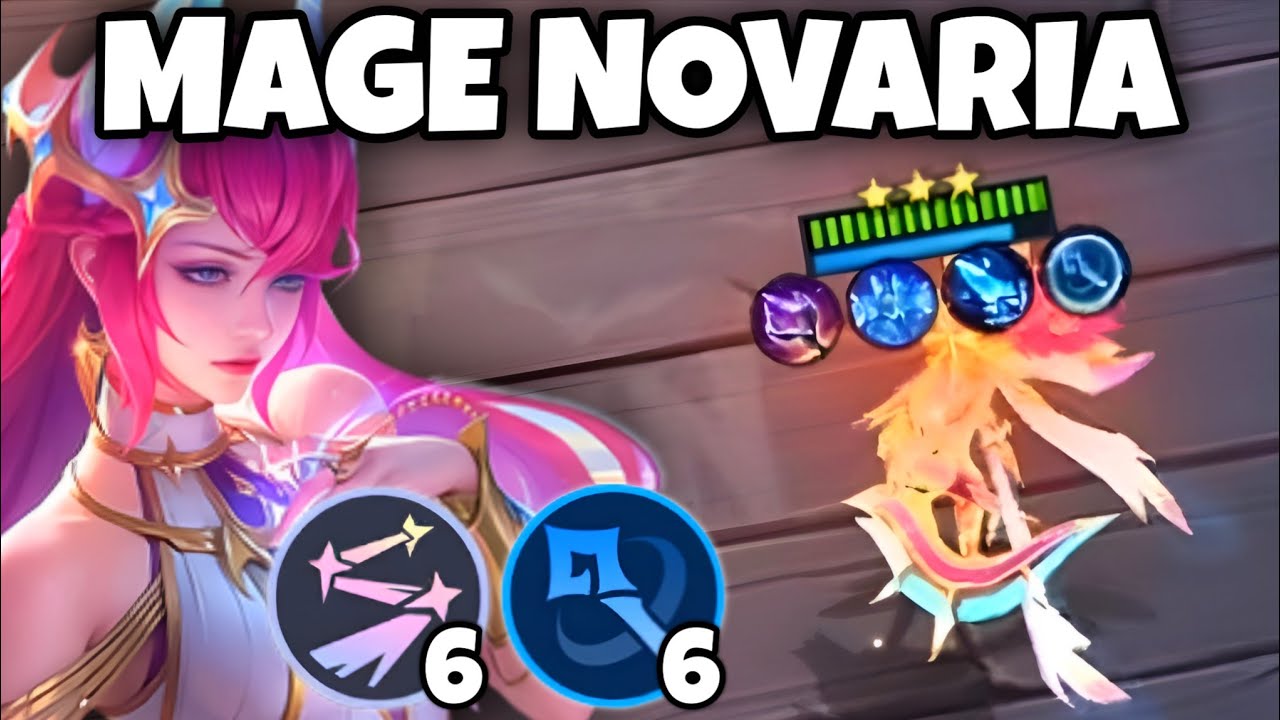 AUTO ONE SHOT!! NOVARIA FULL DAMAGE!! MAGIC CHESS GO GO BEST STRATEGY 