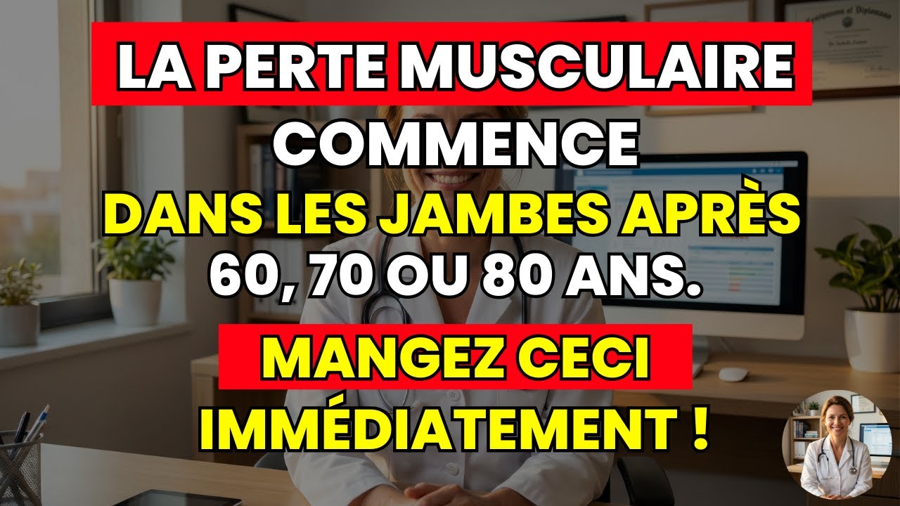 Les jambes s’affaiblissent en premier ! Mangez ces 3 aliments et ces 3 fruits pour les renforcer.