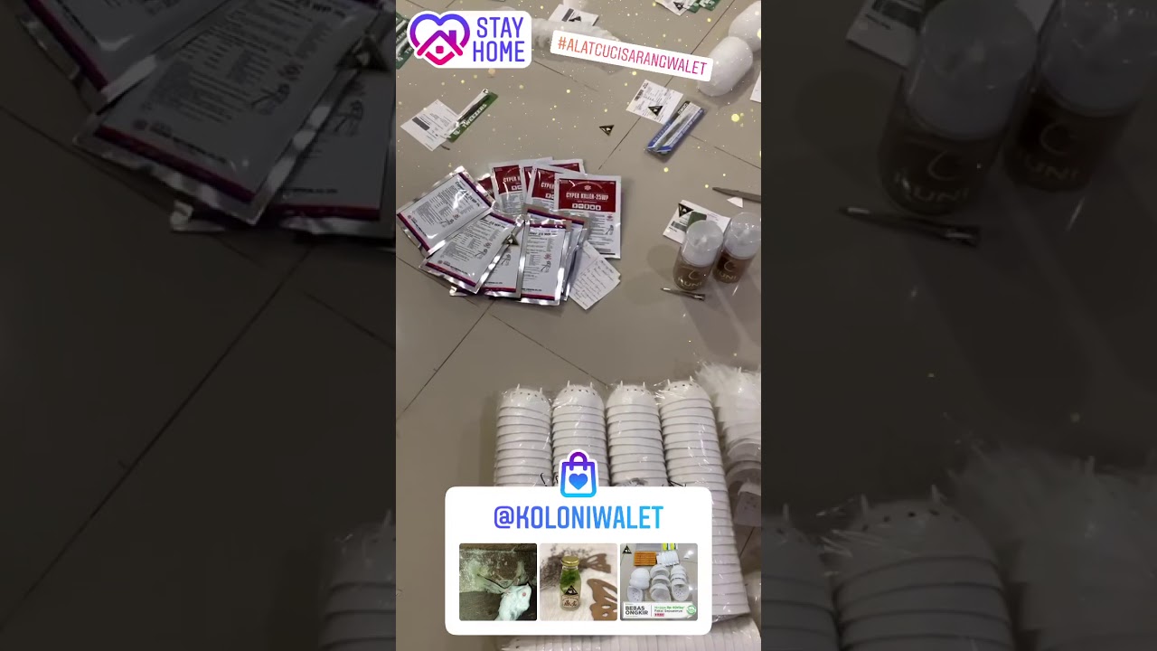 Jual Peralatan cuci sarang walet lengkap by PT. Koloni Walet Indonesia