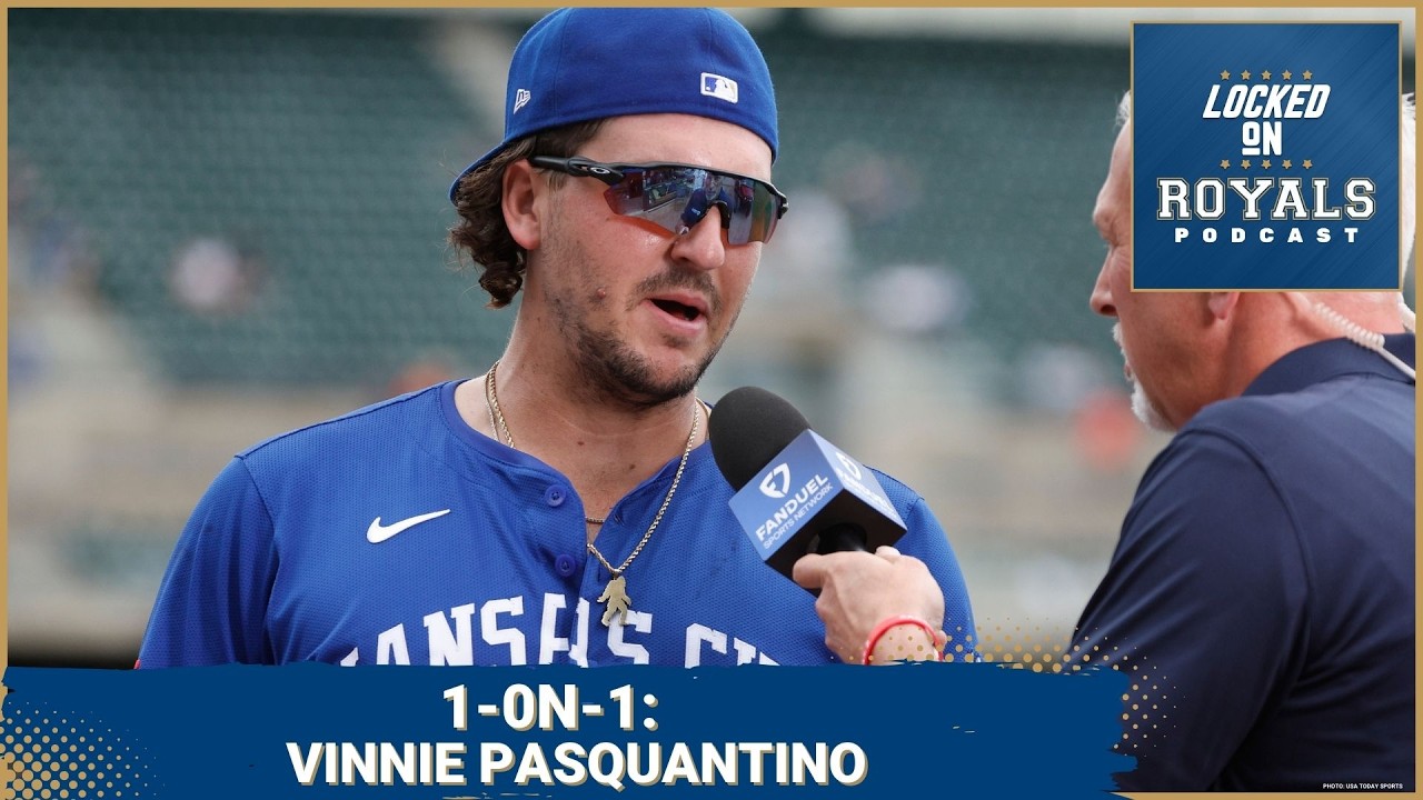 1-on-1 with Vinnie Pasquantino | Kansas City Royals Podcast